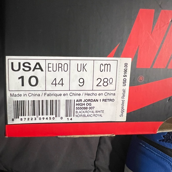 AIR JORDAN 1 RETRO
HIGH OG NIKE - Picture 6 of 7